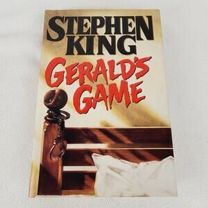 Stephen King Gerald's Game 1st edition hardcover book